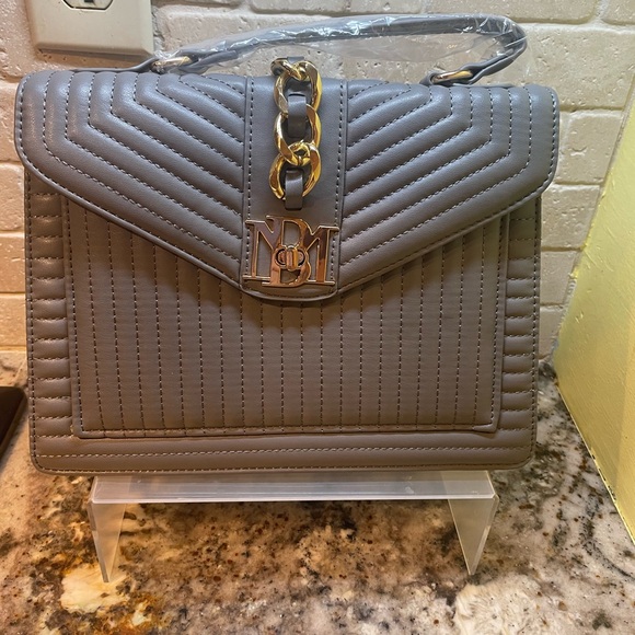 Badgley Mischka Handbags - Badgley Mischka Grey Crossbody